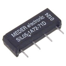 SIL051-A7271D SIL-Reed-Relais 5V= 1xEIN 500 Ohm mit Diode parallel MEDER SIA05D