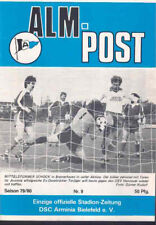 Fussball-Programmheft   79/80   2. Liga   Arminia Bielefeld - OSV Hannover  Post