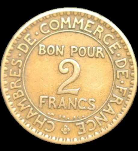 Francs 1921 bon pour - francs,