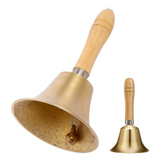 Metallglocke Tischglocke 8 cm