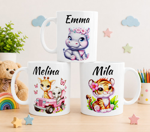 Kindertasse personalisiert mit