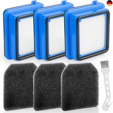 QX7 Filter für AEG, 3 Stück QX6 QX7 QX8-2 Staubsauger Ersatzteile Zubehör Set Er
