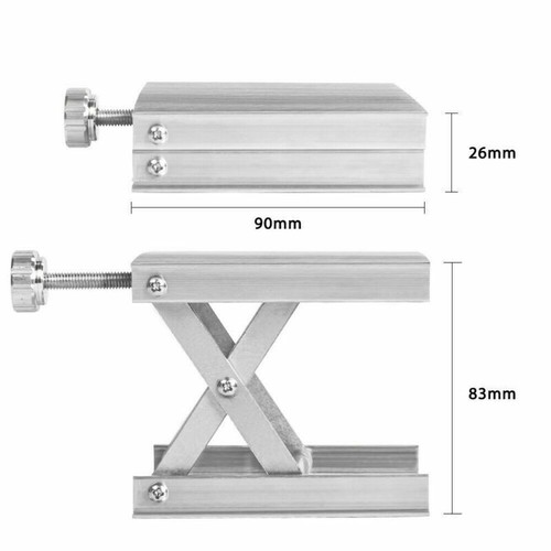 Aluminium router hubtisch - aluminium,