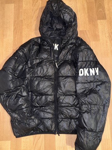 Dkny steppjacke schwarz l - steppjacke,