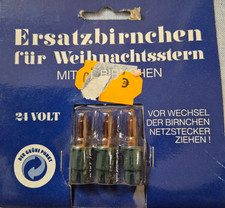 Mini Ersatzlampen 3stk für