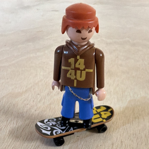 Playmobil figur skater mit - figur,