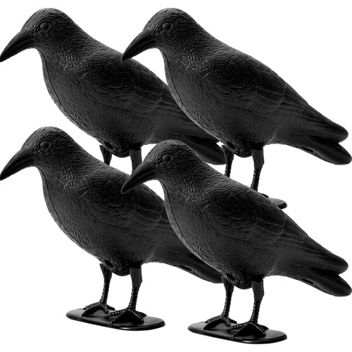 Schwarz rabe vogelschreck - schwarz,