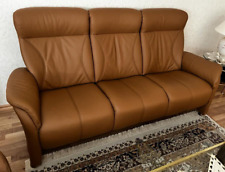 Sofa Leder Braun   3er + 2er + 1ner