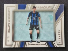 PANINI IMMACULATE  Collection Soccer 23/24 Alessandro Bastoni Clearly Patch /49