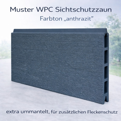 Muster wpc sichtschutzzaun - muster,