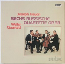 WELLER QUARTET HAYDN STRING QUARTETS OP.33 DECCA STEREO 2 LP BOX SET NM