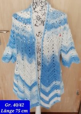Jacke Gr. 40/42 gehäkelt Handarbeit