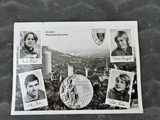 Autogrammpostkarte 1973 SC