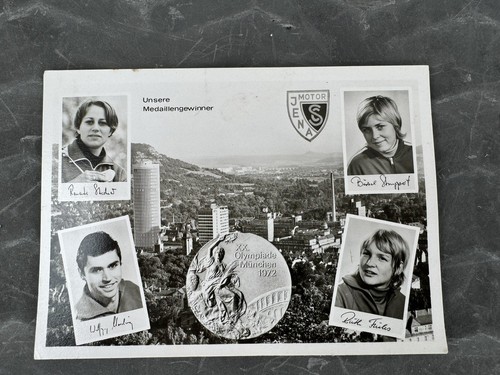 Autogrammpostkarte 1973 - , sc