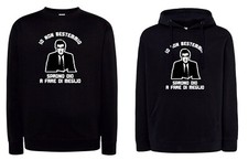 Germano Mosconi Gotteslästerung Sweatshirt schwarz mit Kapuze oder Rundhals Ich lästere nicht