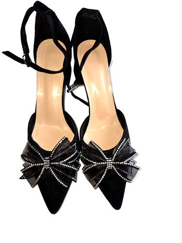Elegante schwarze slingpumps - schwarze,