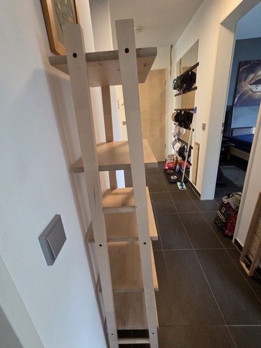 Freistehendes holzregal - holzregal, 5