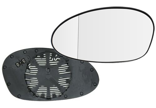 Spiegelglas links für bmw 1er - spiegelglas,