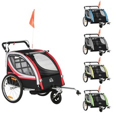 2 in 1 Kinderfahrradanhänger