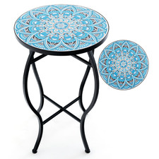Beistelltisch Mosaiktisch Rund