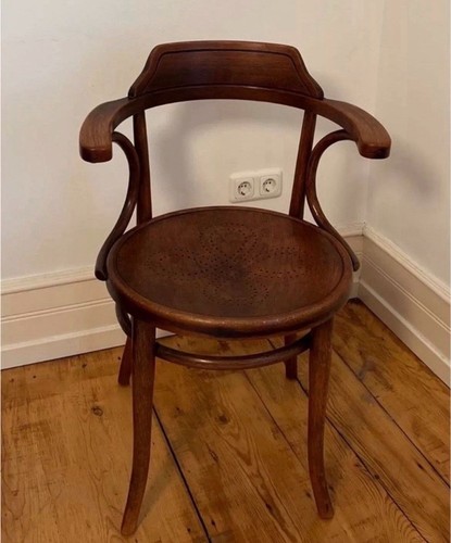 Thonet bugholz armlehnstuhl - thonet,