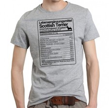 T-Shirt Unisex DOSIS SCOTTISH TERRIER Lebensergänzungsmittel Männer Hund Schotti