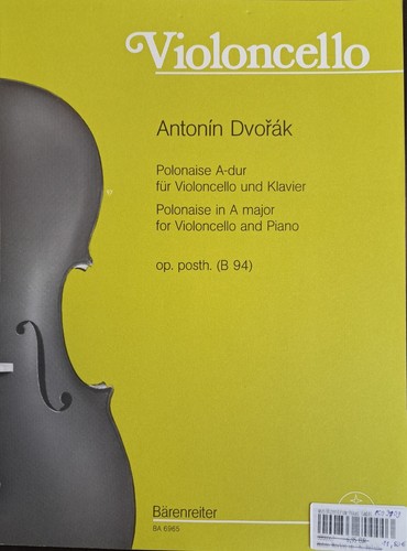 Antonin dvorak polonaise dur - dvorak,