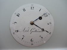 Spindeltaschenuhrwerk A.J. Guillarmod, Verge Fusee Pocket Watch movement