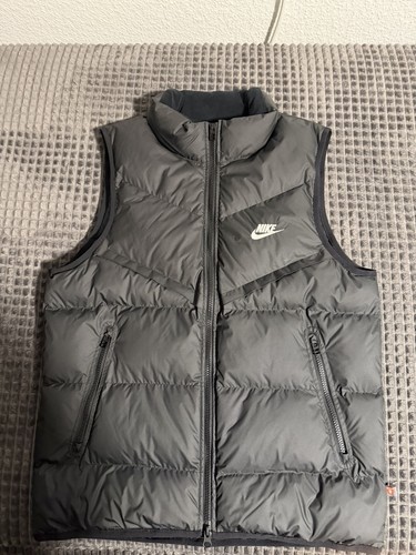 Nike puffer weste schwarz - puffer,