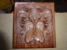 Ofenkachel antik Jugendstil