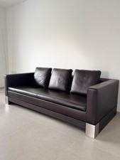 Minotti Sofa 3-Sitzer Leder