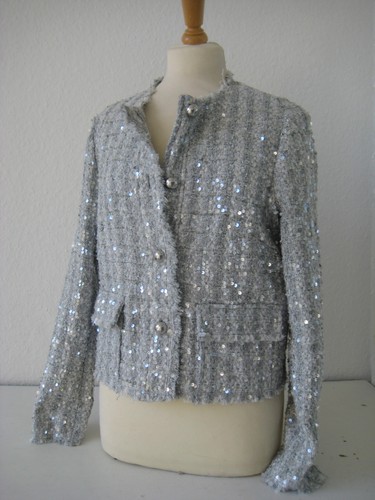 Oui edler bouclé blazer - blazer, mit