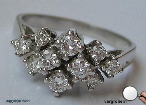 Ring aus 585 er - in,