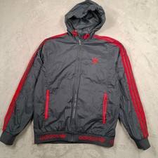 Adidas Jacke Herren Large grau