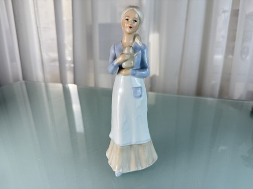 Sammler porzellan figur dame - sammler,