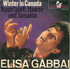 7" Elisa Gabbai – Winter in Canada / Germany 1965