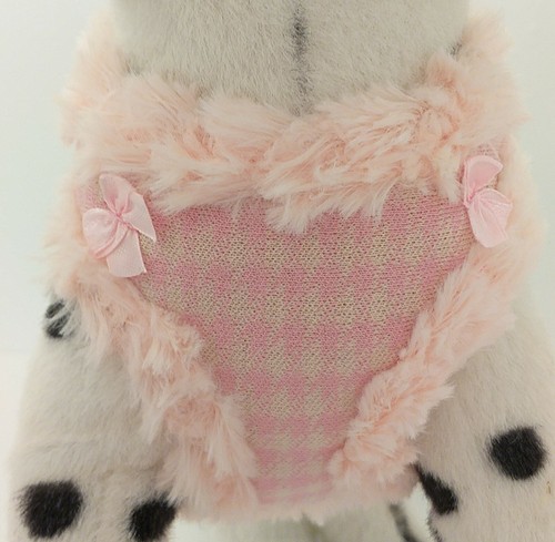 Hundegeschirr rosa kariert