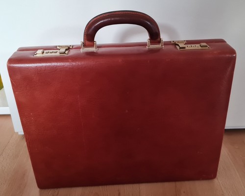 Vintage aktenkoffer - aktenkoffer, in