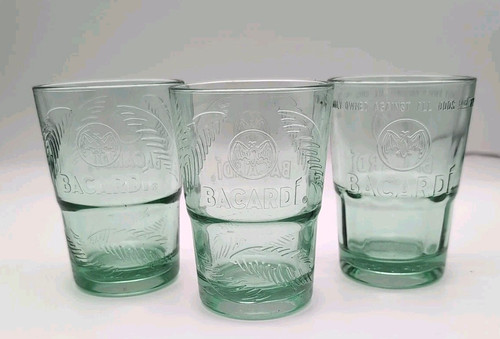 Bacardi rum gläser 3er - gläser, set