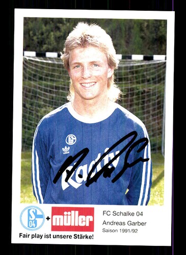 Autogrammkarten schalke - fc,