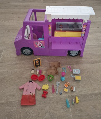 Barbie foodtruck barbieauto - foodtruck,