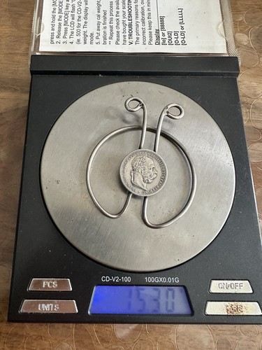 Silber geldspange - silber,