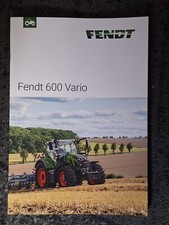 Fendt 600 Vario  Prospekt Traktor Schlepper