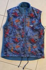 löffler retro weste fleece blau L Gilet Jacke Langlauf style Langlauf fleecejack