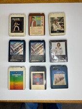 Lot of 9 Classic Rock 8-Track