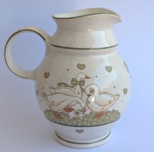 Gänseglück Saftkrug Wasserkrug 1,4l Pfalzkeramik R.Lumm Kanne groß Landhaus Stil