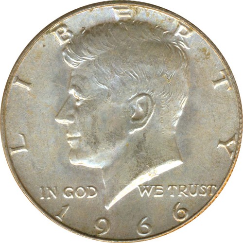 Usa half dollar - half, 1966