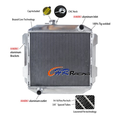 Aluminum radiator for - aluminum,