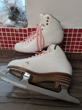Jackson Finesse Schlittschuh Eiskunstlauf Schlittschuhe Größe UK 4 Ultima Legacy Blades