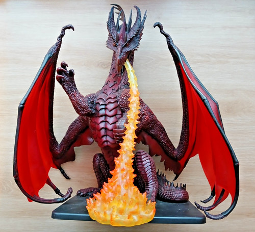 Colossal red dragon rare - colossal, rare,